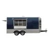 8.5' x 16' Food Concession Trailer Indigo Blue