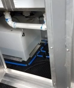 8.5' x 16' Red Half V-nose Half Flat Front Food Trailer With Appliances 33 8.5' x 16' Red Half V-nose Half Flat Front Food Trailer With Appliances -Cheap Concession Trailers Shop 20190606 144951 1