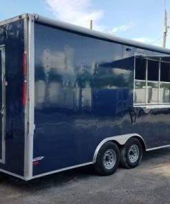 8.5' x 20' Indigo Blue Concession Food Trailer -Cheap Concession Trailers Shop 20190618 180407 1