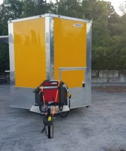 8.5' x 16' Yellow Food Concession Trailer with Appliances -Cheap Concession Trailers Shop 20190618 181701 1