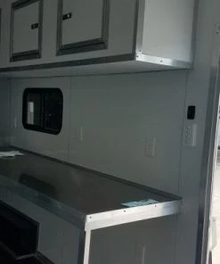 8.5' x 33' White Goose-Neck Mobile Veterinary Clinic -Cheap Concession Trailers Shop 20190705 163739 1