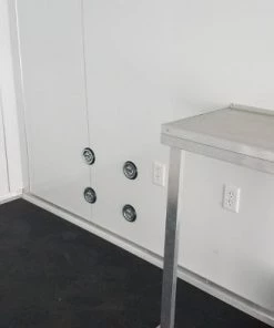 8.5' x 33' White Goose-Neck Mobile Veterinary Clinic -Cheap Concession Trailers Shop 20190705 163756 1