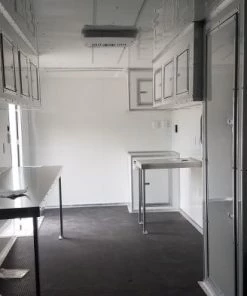 8.5' x 33' White Goose-Neck Mobile Veterinary Clinic -Cheap Concession Trailers Shop 20190705 163832 1