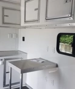 8.5' x 33' White Goose-Neck Mobile Veterinary Clinic -Cheap Concession Trailers Shop 20190705 163922 1