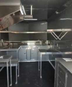 8.5' x 24' Porch Style Black Concession Food Trailer -Cheap Concession Trailers Shop 20190816 110027 1