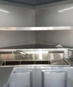 8.5' x 24' Porch Style Black Concession Food Trailer -Cheap Concession Trailers Shop 20190816 110147 1