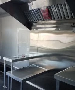 8.5' x 24' Porch Style Black Concession Food Trailer -Cheap Concession Trailers Shop 20190816 110159 1