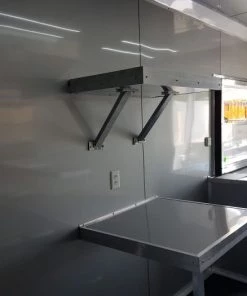 8.5' x 24' Porch Style Black Concession Food Trailer -Cheap Concession Trailers Shop 20190816 110209 1