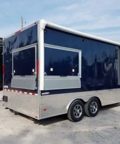 8.5' x 16' Indigo Blue Enclosed Pharmaceutical Trailer -Cheap Concession Trailers Shop 20190820 164107 1