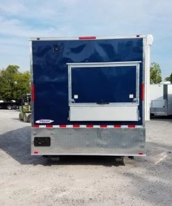 8.5' x 16' Indigo Blue Enclosed Pharmaceutical Trailer -Cheap Concession Trailers Shop 20190820 164117 1