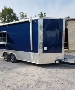 8.5' x 16' Indigo Blue Enclosed Pharmaceutical Trailer -Cheap Concession Trailers Shop 20190820 164155 1