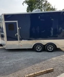 8.5' x 16' Indigo Blue Enclosed Pharmaceutical Trailer -Cheap Concession Trailers Shop 20190820 164253 1