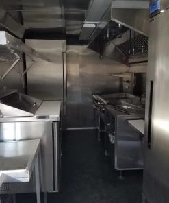 8.5' x 20' White Custom Concession Food Trailer With Appliances -Cheap Concession Trailers Shop 20190821 164835 1 1