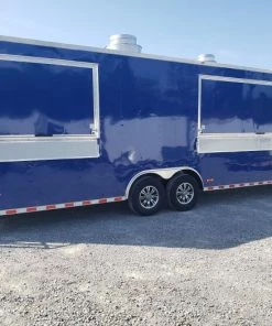 8.5' x 28' Cobalt Blue Catering Food Trailer -Cheap Concession Trailers Shop 20190822 092516 1