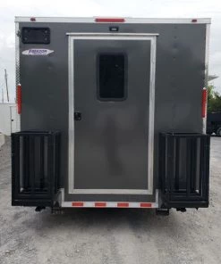 8.5' x 28' Charcoal Grey Concession Food Trailer -Cheap Concession Trailers Shop 20190827 185403 1 1 1