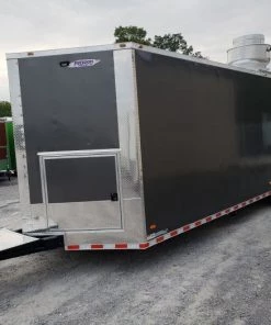 8.5' x 28' Charcoal Grey Concession Food Trailer -Cheap Concession Trailers Shop 20190827 185424 1 1 1