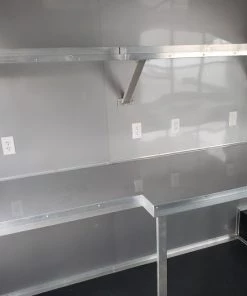 8.5' x 28' Charcoal Grey Concession Food Trailer -Cheap Concession Trailers Shop 20190827 185554 1 1 1