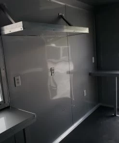 8.5' x 28' Charcoal Grey Concession Food Trailer -Cheap Concession Trailers Shop 20190827 185708 1 1 1
