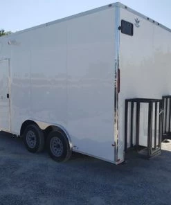 8.5' x 16' White Concession Food Trailer With Appliances -Cheap Concession Trailers Shop 20190828 101501 1 1