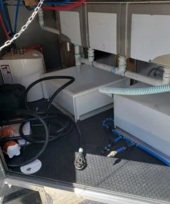 8.5' x 24' Porch Style Black Concession Food Trailer With Appliances -Cheap Concession Trailers Shop 20190830 124306 1