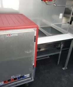 8.5' x 24' Porch Style Black Concession Food Trailer With Appliances -Cheap Concession Trailers Shop 20190830 124400 1