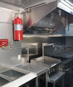 8.5' x 24' Porch Style Black Concession Food Trailer With Appliances -Cheap Concession Trailers Shop 20190830 124404 1