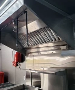 8.5' x 24' Porch Style Black Concession Food Trailer With Appliances -Cheap Concession Trailers Shop 20190830 124443 1