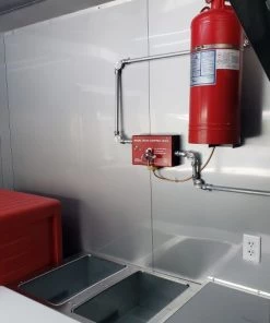 8.5' x 24' Porch Style Black Concession Food Trailer With Appliances -Cheap Concession Trailers Shop 20190830 124455 1