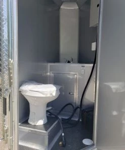 8.5' x 18' White Concession Food Trailer with Restroom 36 8.5' x 18' White Concession Food Trailer with Restroom -Cheap Concession Trailers Shop 20190830 125649 1 2