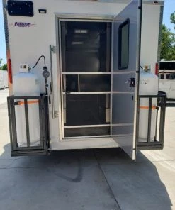 8.5' x 18' White Concession Food Trailer with Restroom 49 8.5' x 18' White Concession Food Trailer with Restroom -Cheap Concession Trailers Shop 20190830 125810 1 2