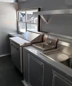 8.5' x 18' White Concession Food Trailer with Restroom and Appliances -Cheap Concession Trailers Shop 20190830 125901 1 1