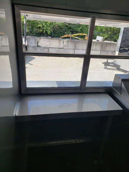 8.5' x 18' White Concession Food Trailer with Restroom 24 8.5' x 18' White Concession Food Trailer with Restroom - Image 24