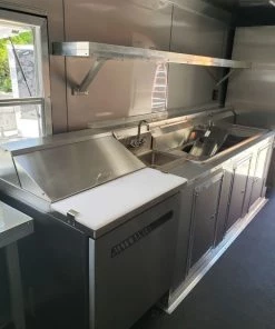 8.5' x 18' White Concession Food Trailer with Restroom 50 8.5' x 18' White Concession Food Trailer with Restroom -Cheap Concession Trailers Shop 20190830 125945 1 2