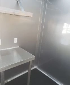 8.5' x 20' White Custom Built Concession Food Trailer -Cheap Concession Trailers Shop 20190905 104247 1