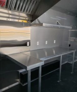 8.5' x 20' White Custom Built Concession Food Trailer -Cheap Concession Trailers Shop 20190905 104302 1