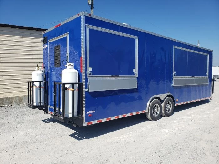 8.5' x 28' Cobalt Blue Catering Concession Food Trailer With Appliances 13 8.5' x 28' Cobalt Blue Catering Concession Food Trailer With Appliances - Image 13