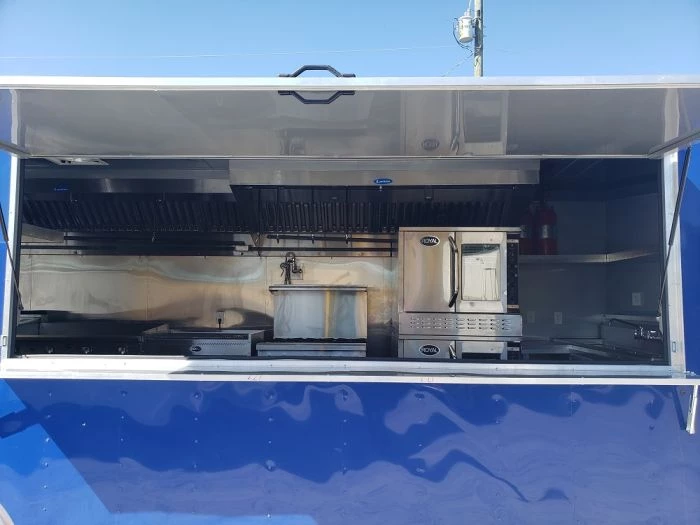 8.5' x 28' Cobalt Blue Catering Concession Food Trailer With Appliances 34 8.5' x 28' Cobalt Blue Catering Concession Food Trailer With Appliances - Image 34