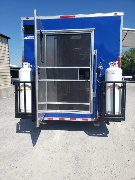 8.5' x 28' Cobalt Blue Catering Concession Food Trailer With Appliances 24 8.5' x 28' Cobalt Blue Catering Concession Food Trailer With Appliances - Image 24