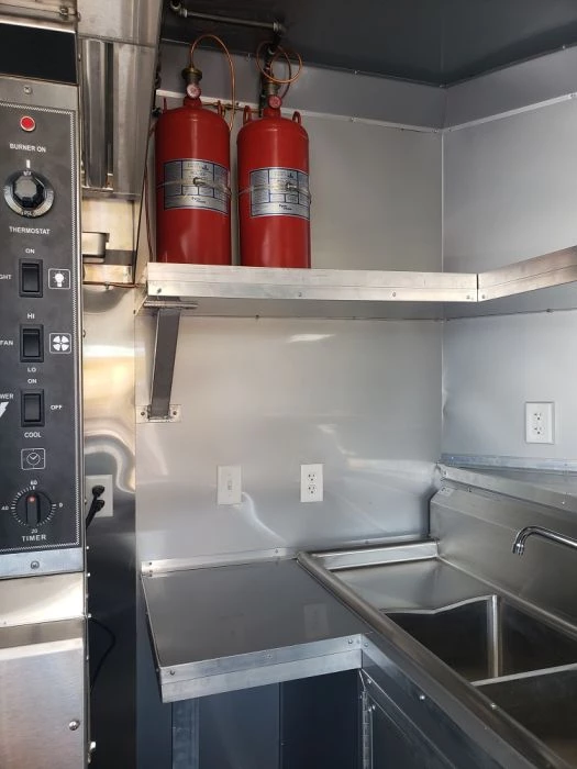 8.5' x 28' Cobalt Blue Catering Concession Food Trailer With Appliances 37 8.5' x 28' Cobalt Blue Catering Concession Food Trailer With Appliances - Image 37