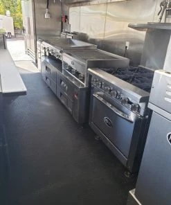 8.5' x 28' Cobalt Blue Catering Concession Food Trailer With Appliances 64 8.5' x 28' Cobalt Blue Catering Concession Food Trailer With Appliances -Cheap Concession Trailers Shop 20190907 145509 1