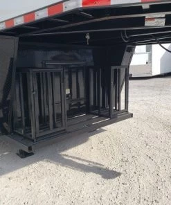 8.5' x 40' White Gooseneck Concession Food Trailer 50 8.5' x 40' White Gooseneck Concession Food Trailer -Cheap Concession Trailers Shop 20190909 160150 2