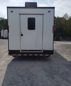 8.5' x 40' White Gooseneck Concession Food Trailer 48 8.5' x 40' White Gooseneck Concession Food Trailer -Cheap Concession Trailers Shop 20190909 160311 2