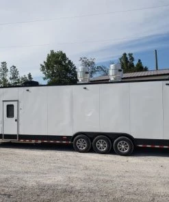 8.5' x 40' White Gooseneck Concession Food Trailer 56 8.5' x 40' White Gooseneck Concession Food Trailer -Cheap Concession Trailers Shop 20190909 160335 2