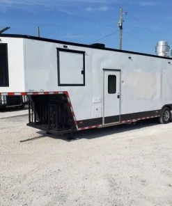 8.5' x 40' White Gooseneck Concession Food Trailer 64 8.5' x 40' White Gooseneck Concession Food Trailer -Cheap Concession Trailers Shop 20190909 160351 2