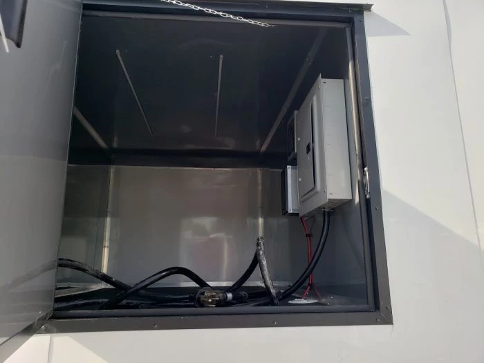 8.5' x 40' White Gooseneck Concession Food Trailer 11 8.5' x 40' White Gooseneck Concession Food Trailer - Image 11