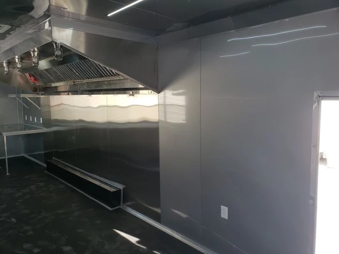 8.5' x 40' White Gooseneck Concession Food Trailer 12 8.5' x 40' White Gooseneck Concession Food Trailer - Image 12