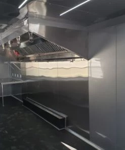 8.5' x 40' White Gooseneck Concession Food Trailer 37 8.5' x 40' White Gooseneck Concession Food Trailer -Cheap Concession Trailers Shop 20190909 160559 2