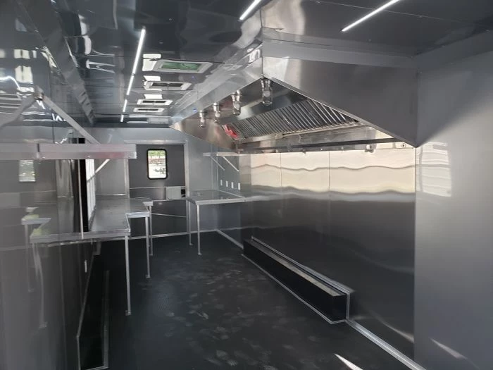 8.5' x 40' White Gooseneck Concession Food Trailer 29 8.5' x 40' White Gooseneck Concession Food Trailer - Image 29