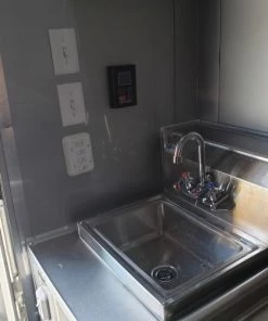 8.5' x 40' White Gooseneck Concession Food Trailer 45 8.5' x 40' White Gooseneck Concession Food Trailer -Cheap Concession Trailers Shop 20190909 160625 2