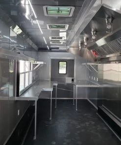 8.5' x 40' White Gooseneck Concession Food Trailer 35 8.5' x 40' White Gooseneck Concession Food Trailer -Cheap Concession Trailers Shop 20190909 160634 2